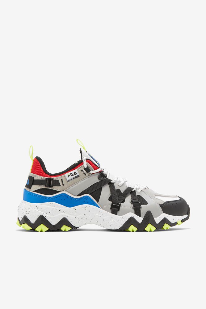 Fila Sneakers Mens White/Black/Blue - Excursion - Philippines 7809625-BC